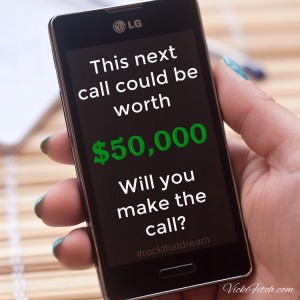 Your next call could be worth $50,000 - Vicki Fitch