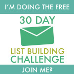 30 Day List Building Challenge with Vicki Fitch