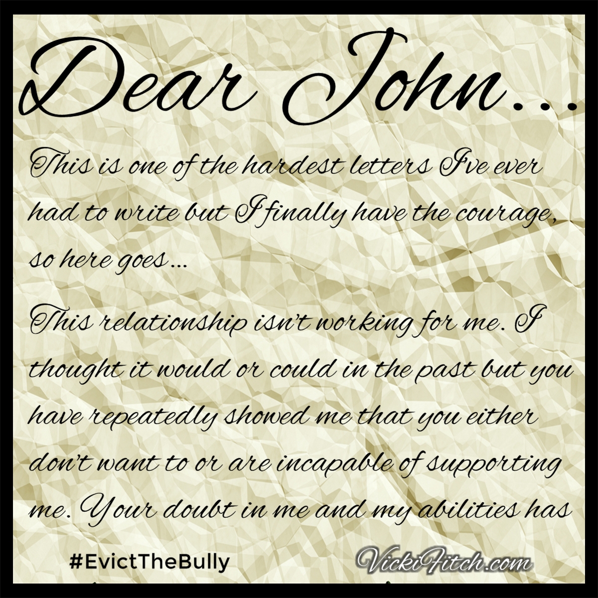 dear-john-bye-evictthebully-vicki-fitch-direct-sales-expert