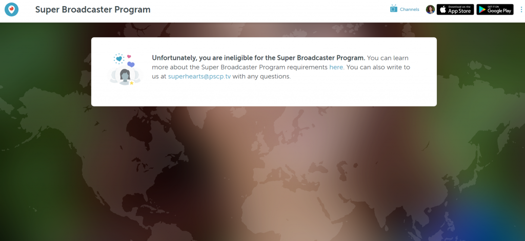 Periscope Super Broadcaster Program Results What happens when you apply now - Super Hearts