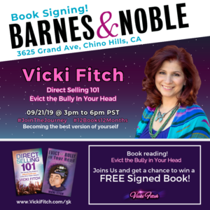 Vicki Fitch Barnes and Noble Book Signing 9/21/19