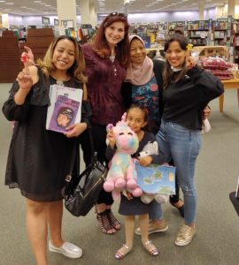 Evict the Bully in Your Head - Vicki Fitch Book Signing - Barnes and Noble Chino Hills, CA - Klaus #GivingTuesday